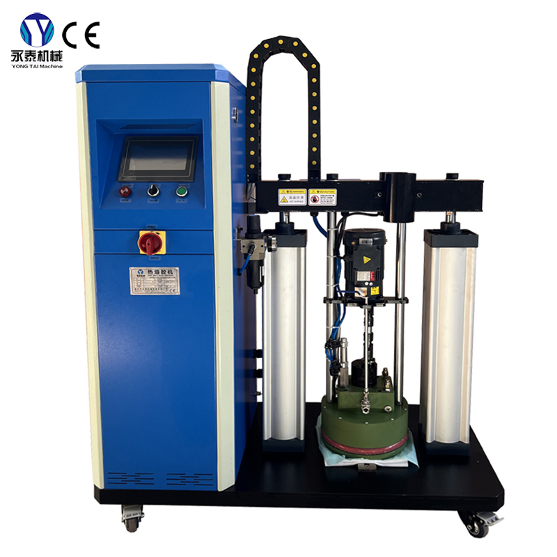 hot melt adhesive spraying machine